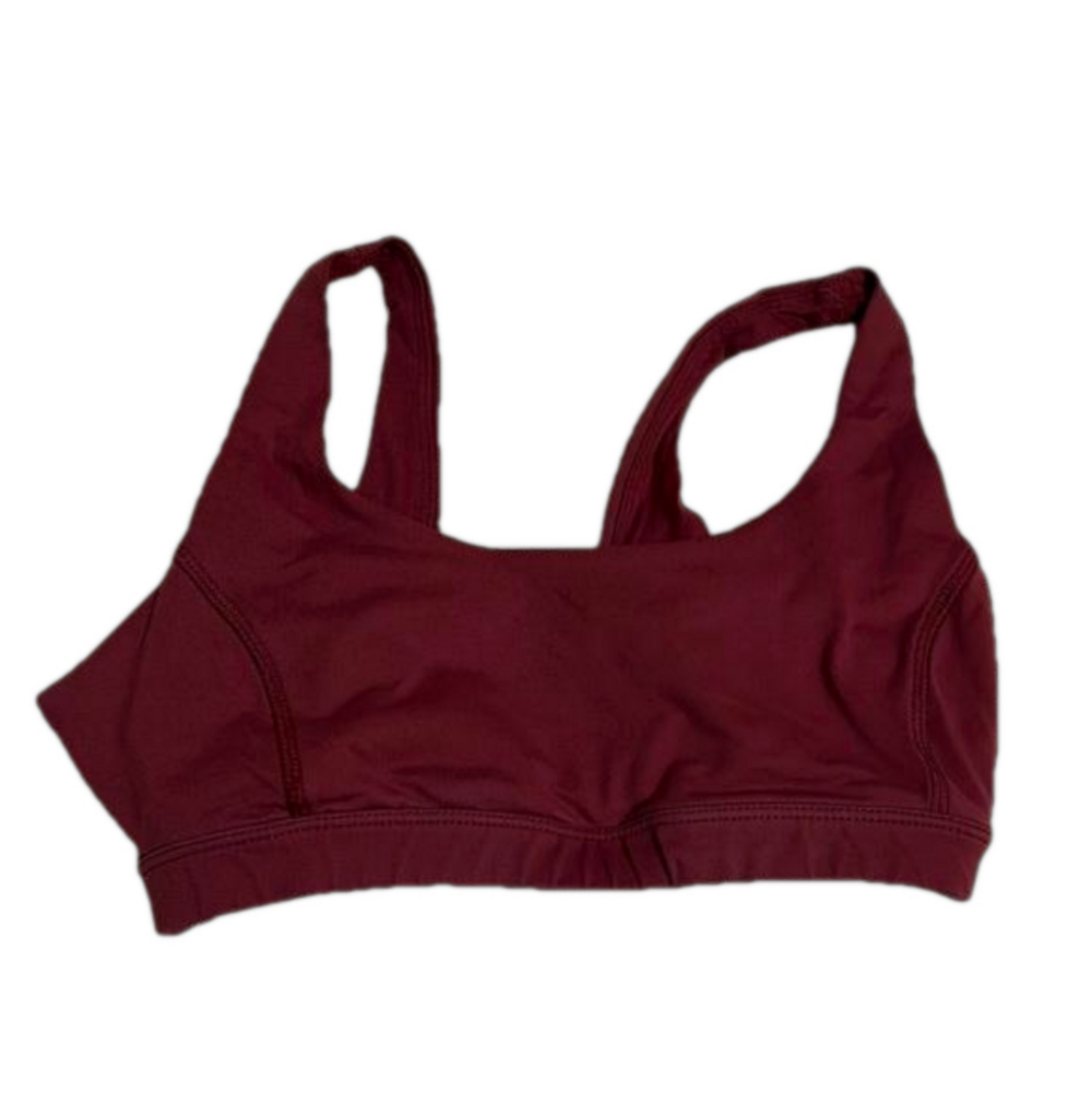 Red Sports Bra